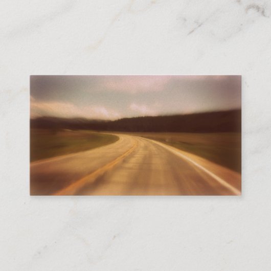 Nostalgiker-offene Straßen-Begräbnis- Gebets-Karte Visitenkarte (Vorderseite)