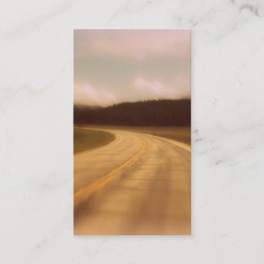 Nostalgiker-offene Straßen-Begräbnis- Visitenkarte (Vorderseite)