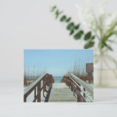 Nostalgisch Alter Strand Zugang Pensacola Strand Postkarte (Stehend Vorderseite)