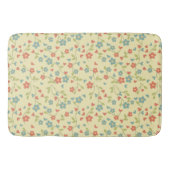 Nostalgisch Florals Bath Mat 3 Größen Badematte (Vorderseite)