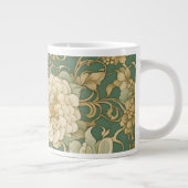 Nostalgisch Florals in Vintag Hues Jumbo-Tasse (Rechts)