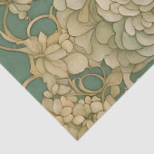 Nostalgisch Florals in Vintag Hues Seidenpapier (Detail)