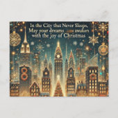 Nostalgisch New York Weihnachten - Ikonischer Feie (Vorderseite)