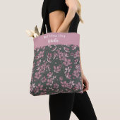 Nostalgisch Pink Floral Beste Mama je Individuelle Tasche (Von Nahem)