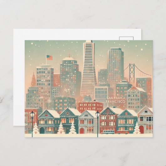 Nostalgisch San Francisco Weihnachten - Holliday C (Vorne/Hinten)
