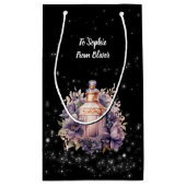 Nostalgisch und luxuriös frohe Weihnachten Kleine Geschenktüte (Rückseite)