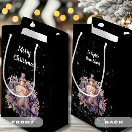 Nostalgisch und luxuriös frohe Weihnachten Kleine Geschenktüte