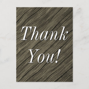 Nostalgisch, Vintag "Danke!" Postkarte