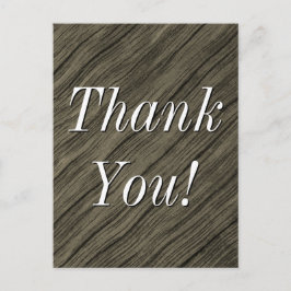 Nostalgisch, Vintag "Danke!" Postkarte