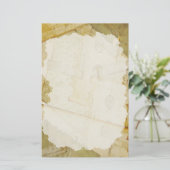 Nostalgische Alte Briefe Stationery Briefpapier (Stehend Vorderseite)