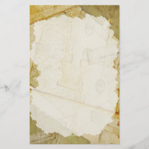 Nostalgische Alte Briefe Stationery Briefpapier