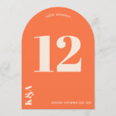 Nostalgische Charm Retro-Hochzeitkarte für die Tis Einladung (Vorderseite)