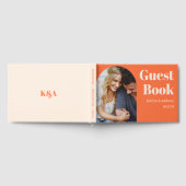 Nostalgische Charm Retro Wedding Gästebuch (Voll)