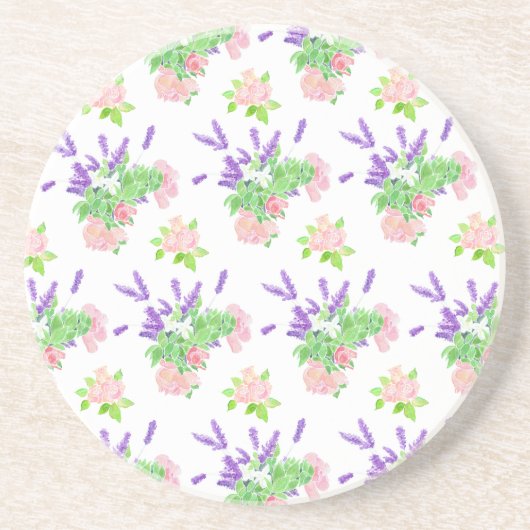 Nostalgische Düfte des sommerlichen Sandsteins-Unt Sandstein Untersetzer (Vorne)