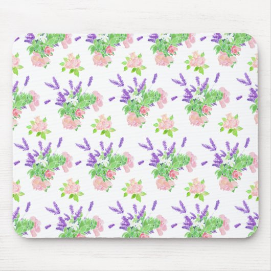 Nostalgische Düfte von Summer Pattern Mousepad (Vorne)