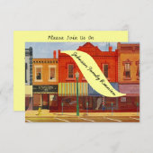 Nostalgische Einladung (Vorne/Hinten)