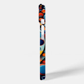 "Nostalgische Farben" Case-Mate iPhone Hülle (Rückseite / Links)