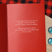 Nostalgische farbenfrohe Weihnachtsfeiern Gruß Karte