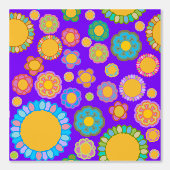 Nostalgische Flora Tapete (Vorderseite)