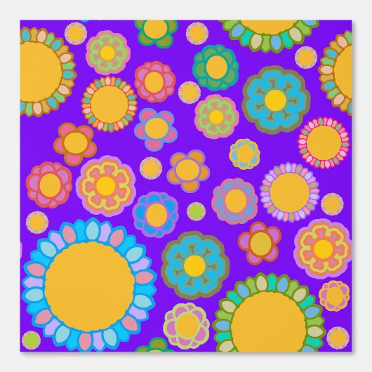 Nostalgische Flora Tapete (Vorderseite)