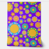 Nostalgische Flora Tapete (Abrollen)