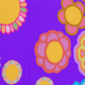 Nostalgische Flora Tapete (Naht)