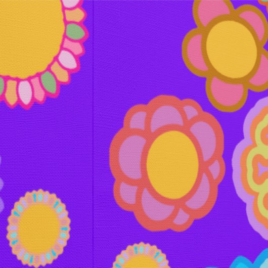 Nostalgische Flora Tapete (Naht)