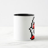 Nostalgische Geist-Tasse des Pixel-NES Tasse (Zentrum)
