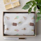 Nostalgische Ice Cream Parlor Geburtstag Party Seidenpapier (Geschenk)