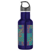 Nostalgische Imitate Patchwork Wasserflasche (Rückseite)