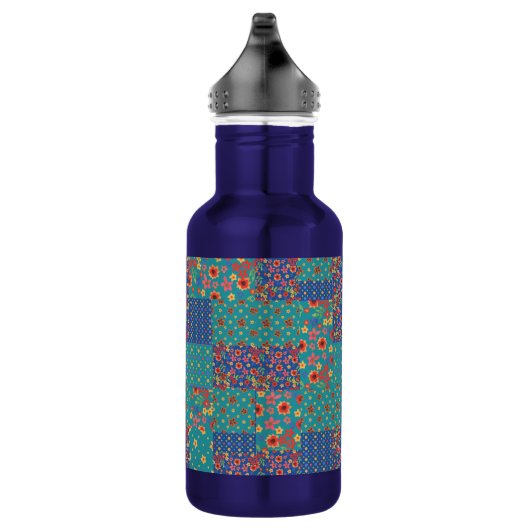 Nostalgische Imitate Patchwork Wasserflasche (Rechts)