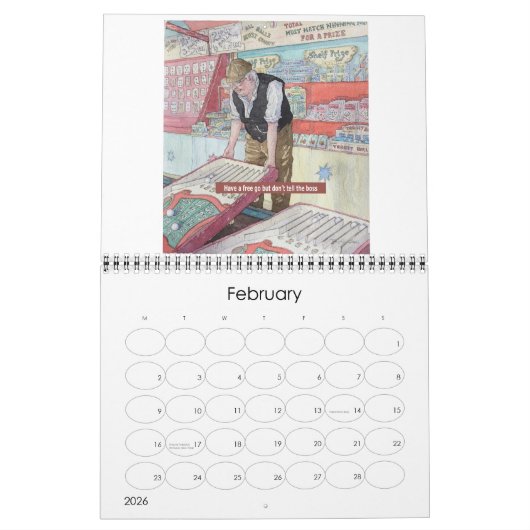 NOSTALGISCHE KALENDER 2021 (Feb 2026)