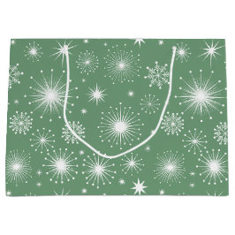 Nostalgische Kitschmas-Sterne Große Geschenktüte