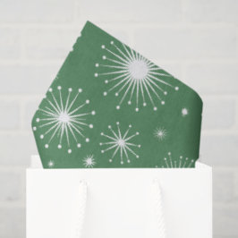 Nostalgische Kitschmas-Sterne Seidenpapier