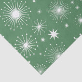 Nostalgische Kitschmas-Sterne Seidenpapier (Detail)