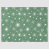 Nostalgische Kitschmas-Sterne Seidenpapier (Vorderseite)