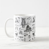 Nostalgische klassische Halloween-Tasse Kaffeetasse (Links)