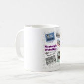 Nostalgische N'Awlins Klingeln Kaffeetasse (Vorderseite Links)