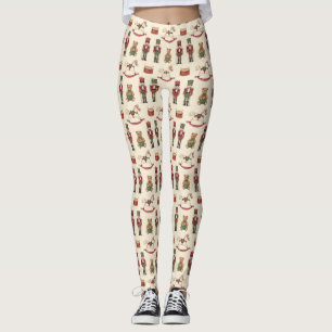Nostalgische Nussknacker Klassische Spielzeugladen Leggings
