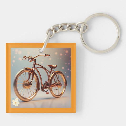 "Nostalgische Pedale" Schlüsselanhänger (Rückseite)