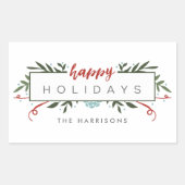 Nostalgische Personalisierte Aufkleber (Vorderseite)