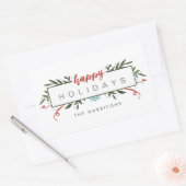 Nostalgische Personalisierte Aufkleber (Umschlag)