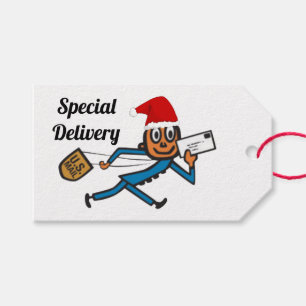 Nostalgische Postsankt Geschenkanhänger