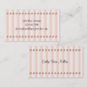 Nostalgische Rufkarte Telefonnummerkarte (Vorne/Hinten)