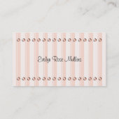 Nostalgische Rufkarte Telefonnummerkarte (Rückseite)