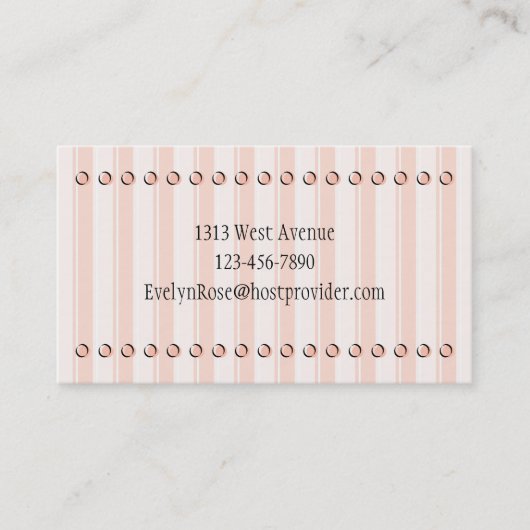 Nostalgische Rufkarte Telefonnummerkarte (Vorderseite)