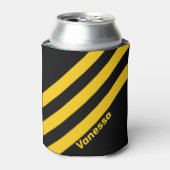 Nostalgische Sicherheitsstreifen mit Namen Dosenkühler (Kanne Vorderseite)