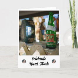 Nostalgische Sippe - Tageskarte für Arbeit Dankeskarte