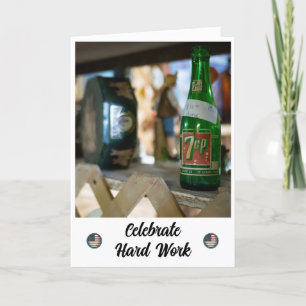 Nostalgische Sippe - Tageskarte für Arbeit Dankeskarte