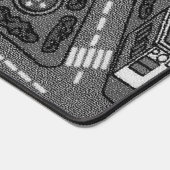 Nostalgische Strecke Teppichautobahn, 90er Jahre K Schreibtischunterlage (Ecke)